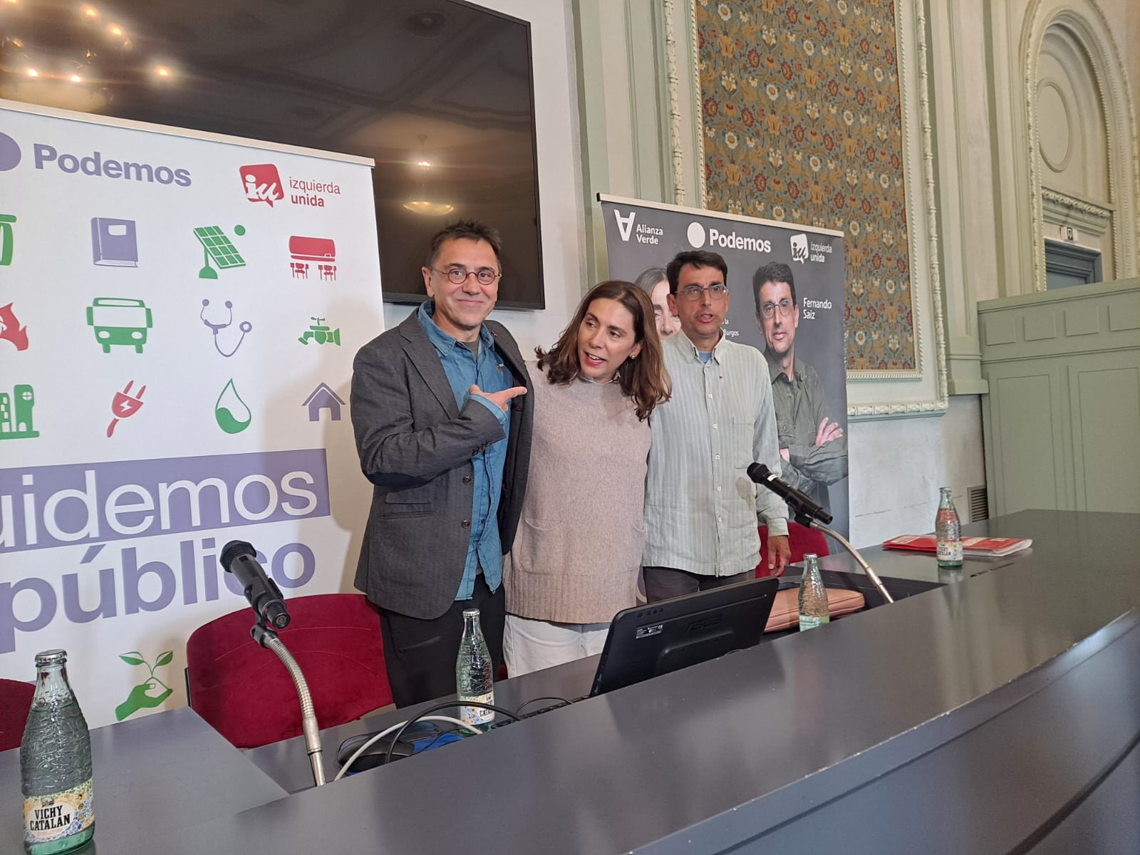 juan carlos monedero marga arroyo fernando saiz